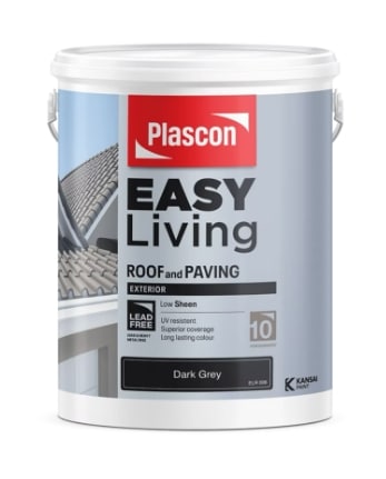 Plascon – Easy Living Roof & Paving 5L – Standard Colours