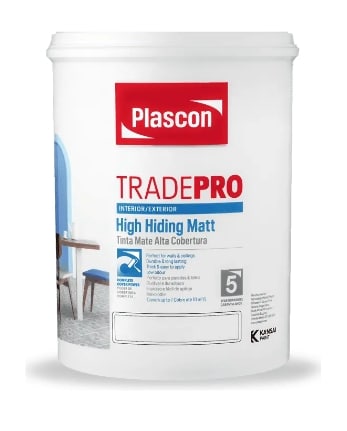 Plascon – TradePro High Hiding Matt 20L – White